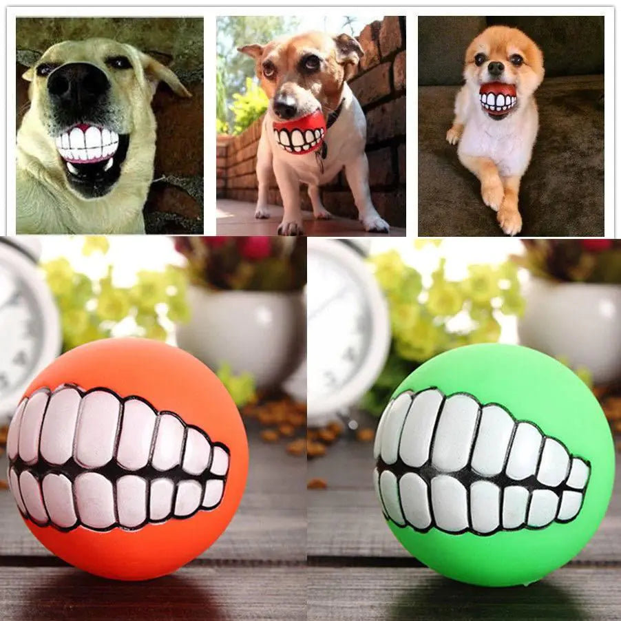 Durable Dog Chew Toy Balls – Fun, Safe & Dental-Friendly