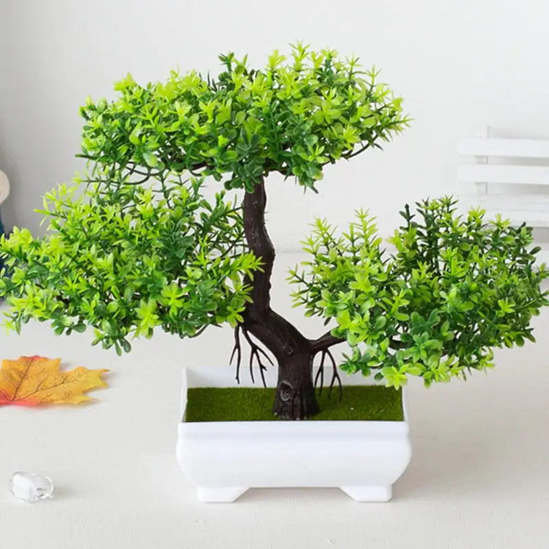 Faux Potted Bonsai Tree – Realistic & Low-Maintenance Decor