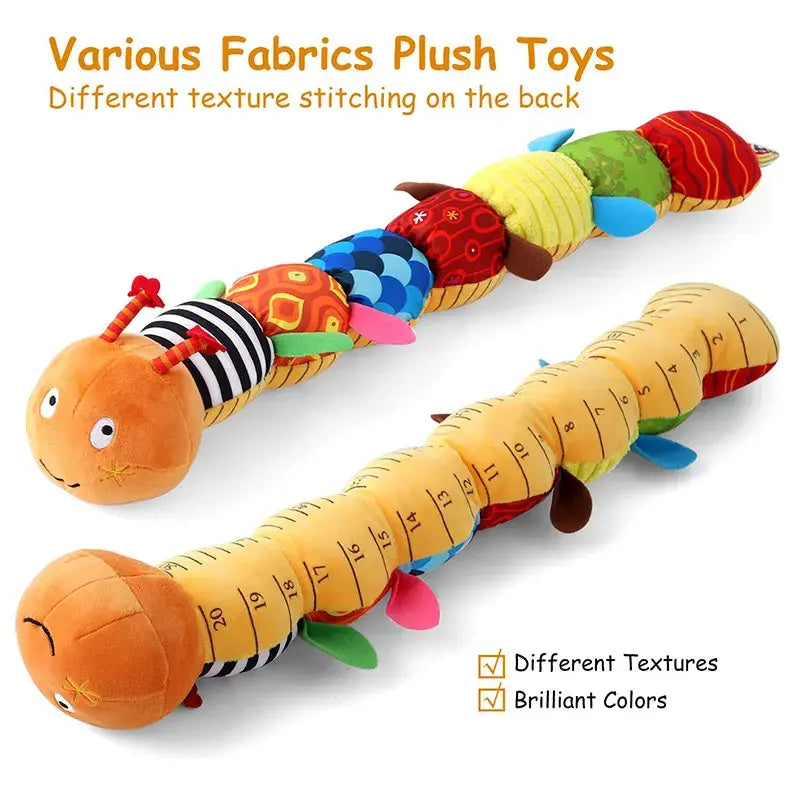 Musical Caterpillar Plush Toy for Infants & Toddlers