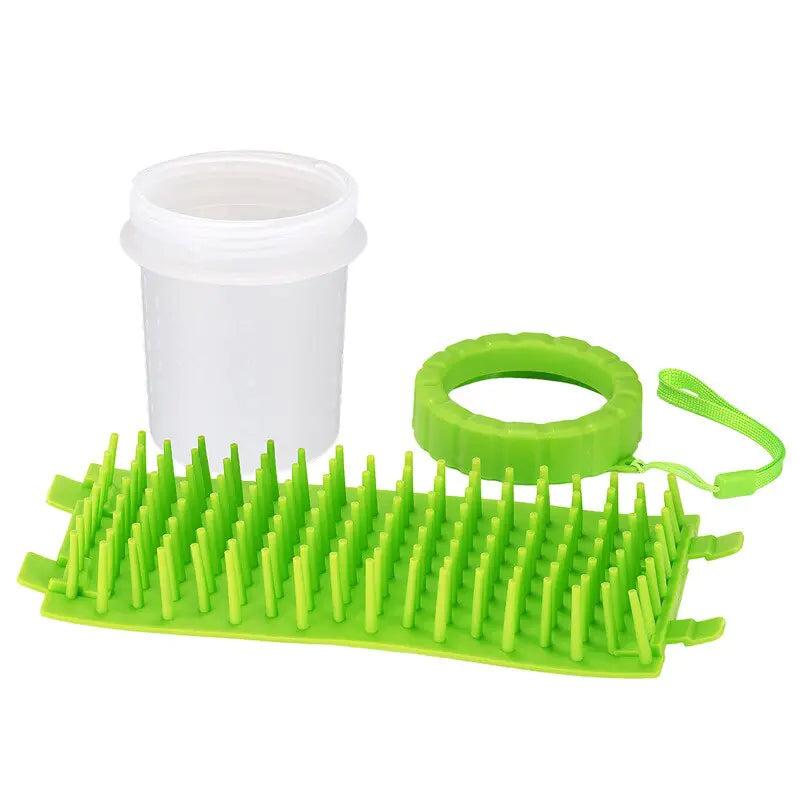 Pet Paw Cleaner Cup, components