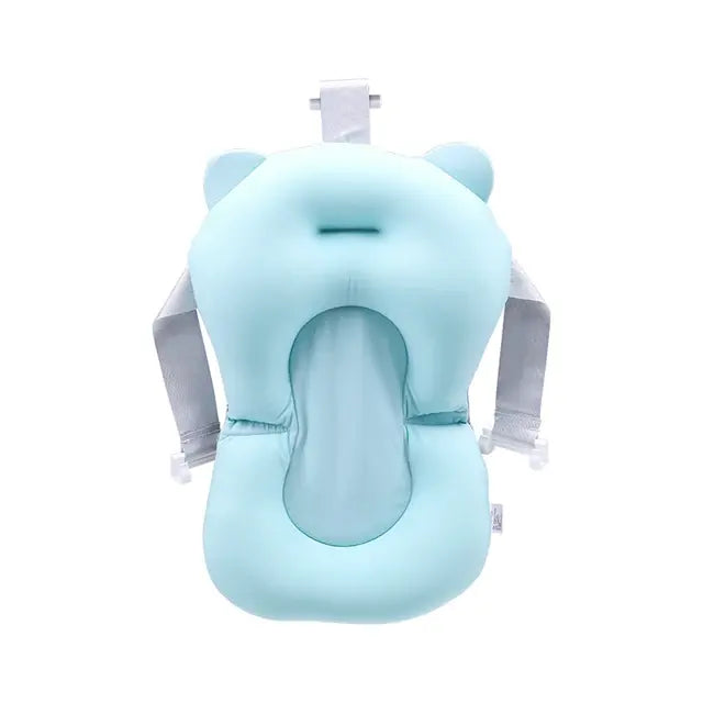 Foldable Baby Bath Seat, blue