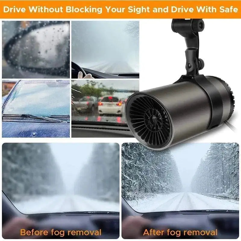 Car Windshield Defroster – Rapid Defrosting and Defogging for Clear Visibility
