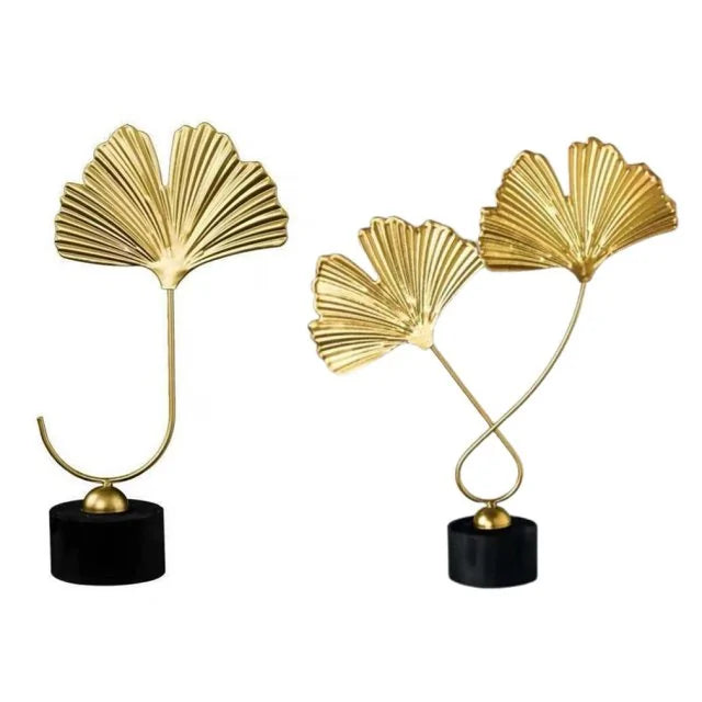 Hojas de ginkgo en miniatura