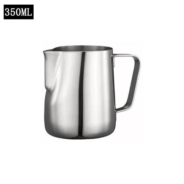 Precision Stainless Steel Coffee Pitcher with Ergonomic Handle