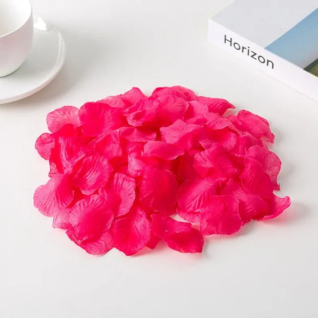 1,000 Fake Rose Petals – Perfect DIY Valentine’s Day & Party Decorations