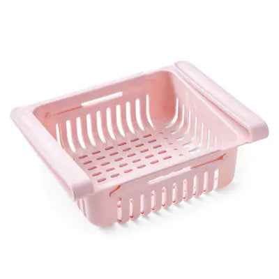 Refrigerator Storage Drawer, pink