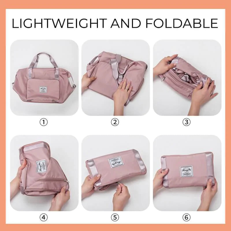 Foldable Waterproof Travel Bag lightweight & foldable features