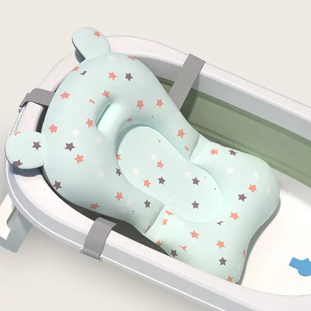 Foldable Baby Bath Seat, green