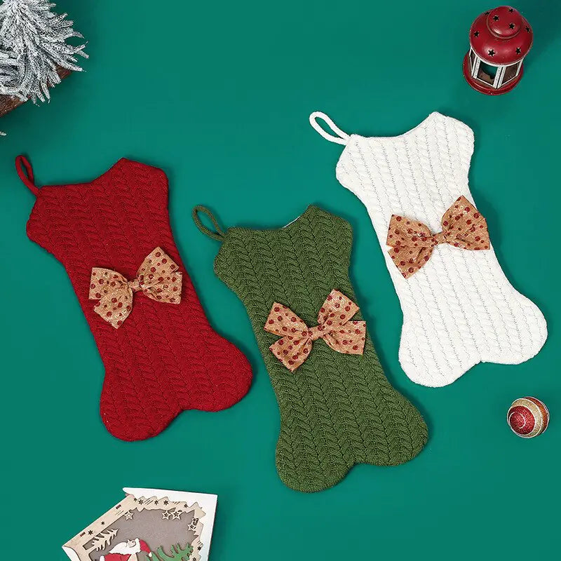 Christmas Pet Stockings Festive Design for Dogs and Cats with Personalized Fillings