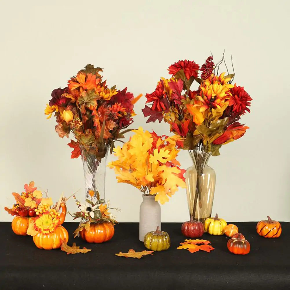 Artificial Pumpkin Decoration | Realistic, Maintenance-Free Fall Decor