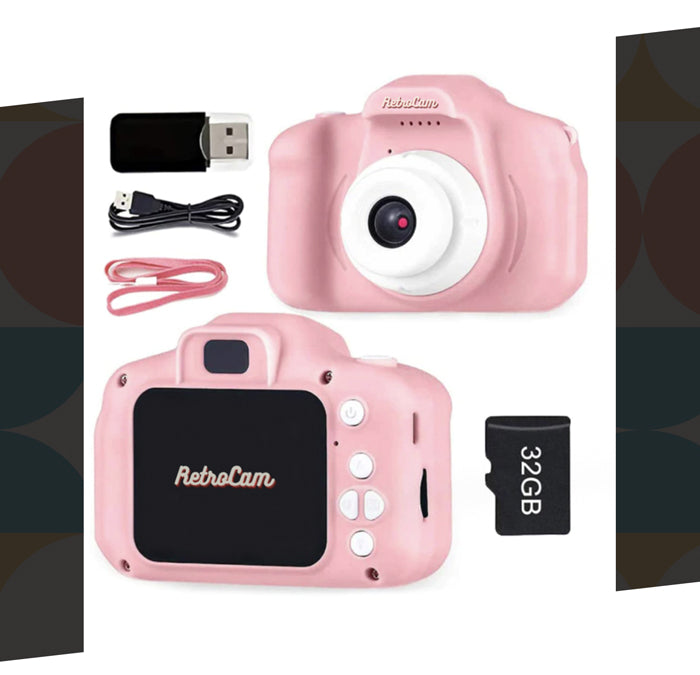 Mini Retro Camera – Capture Timeless Photos & Videos with Vintage Charm