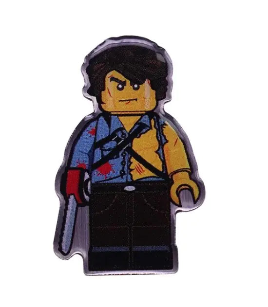 Horror Movie Theme Badges - Spooky Fashion Pins for Horror Fans