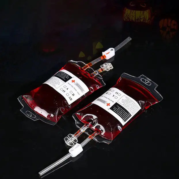 400ml Cosplay Blood Bag – Halloween Drink Holder for Themed Parties