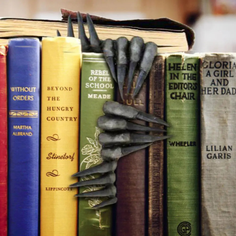Halloween Bookmark and Bookend Spooky Resin Design for Book Lovers