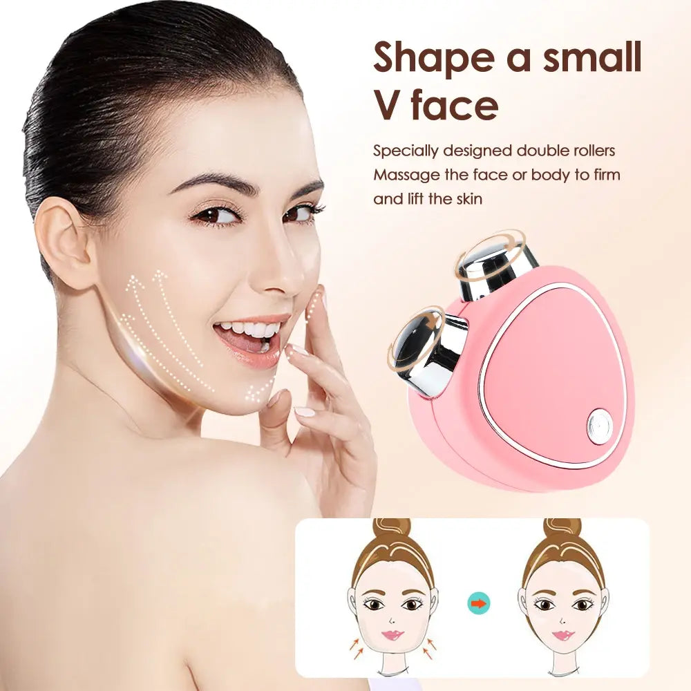 Portable Microcurrent Facial Massager – Firming & Rejuvenating Skin