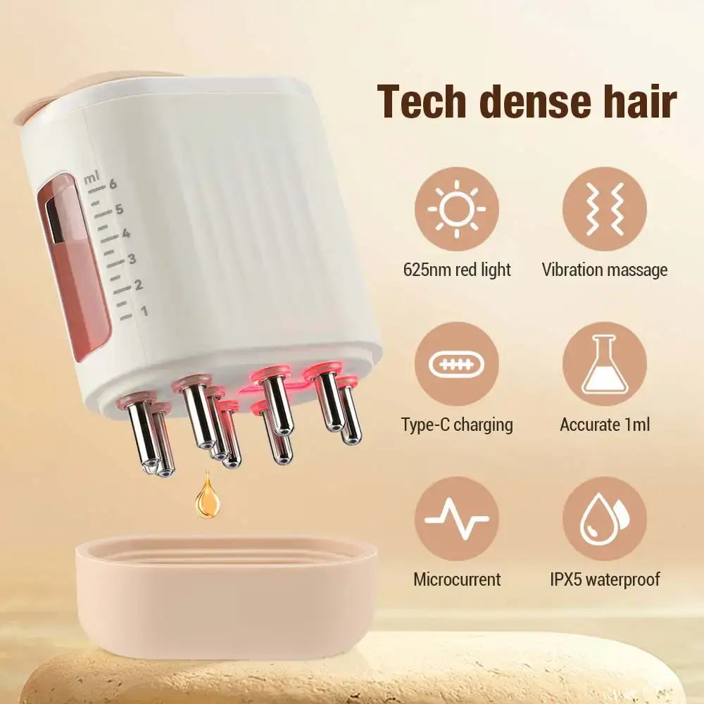 Microcurrent Scalp Massager, features