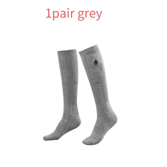 Breathable Heated Socks – Rechargeable & Adjustable Warmth for Winter