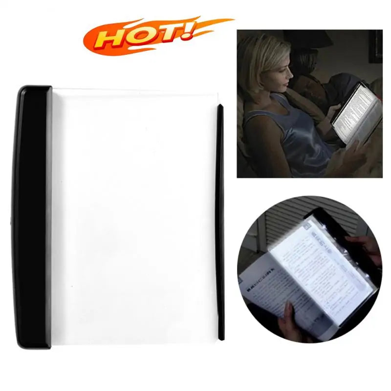 Portable Ultra-thin Flat Plate Panel Reading Light – Compact & Adjustable