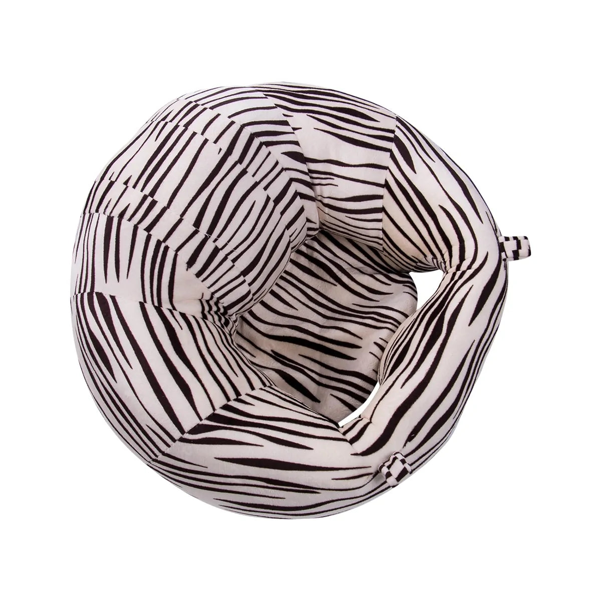 Plush Baby Support Seat, zebra print