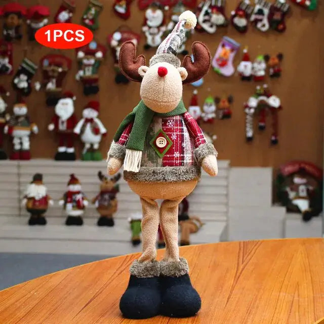 Christmas Dolls Tree Decor - Whimsical Holiday Tree Ornaments for Festive Cheer