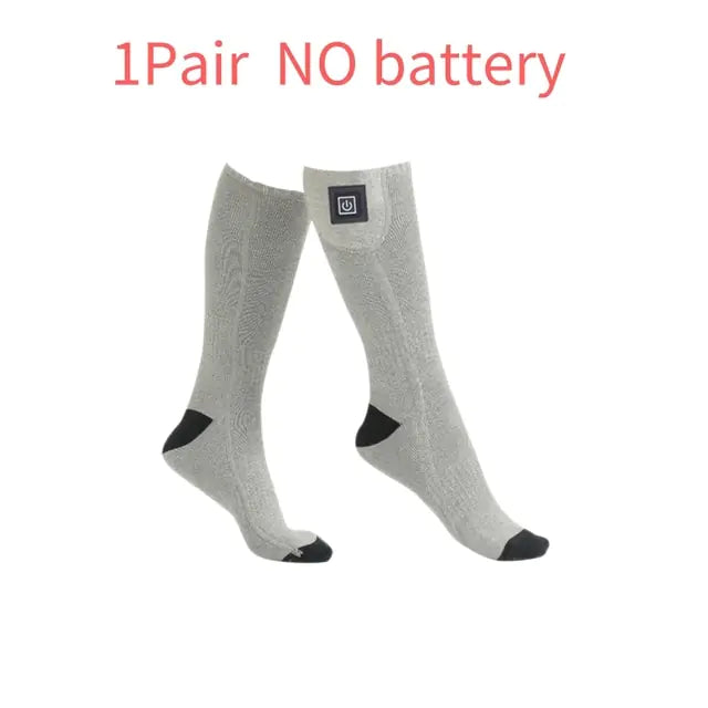 Breathable Heated Socks – Rechargeable & Adjustable Warmth for Winter