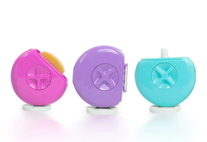 Travel Electric Razor 3 color options: purple, blue, pink