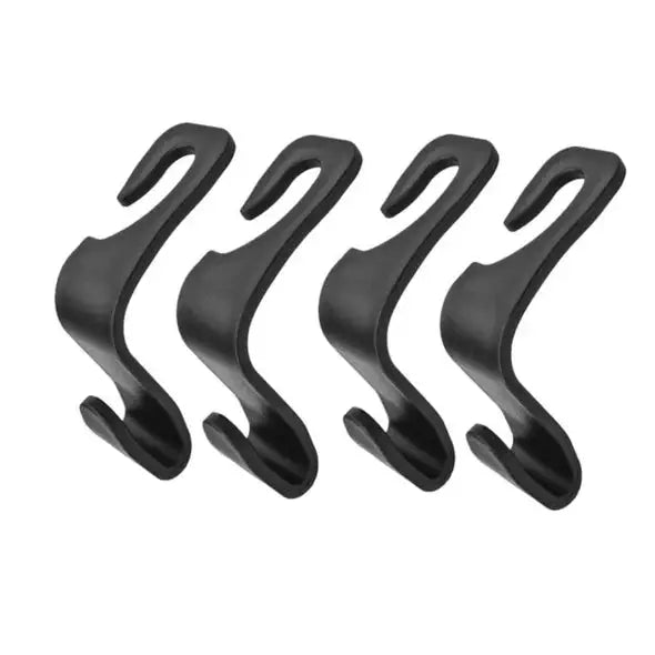 4 Car Seat Headrest Hooks