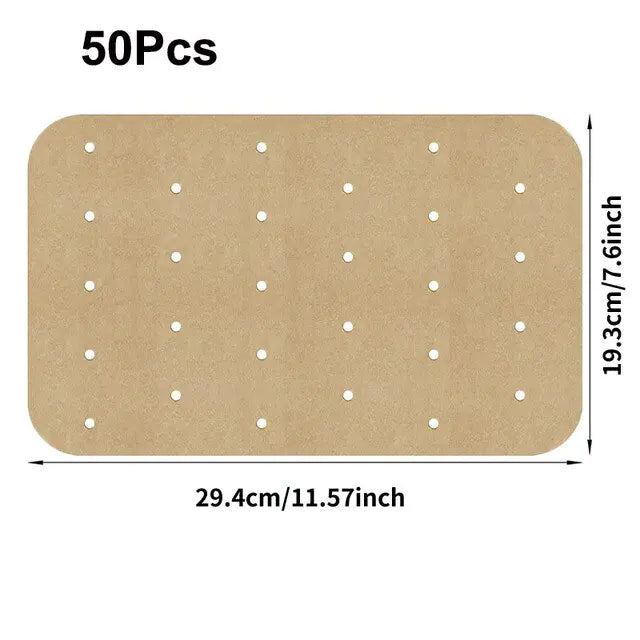 Air Fryer Paper Trays | Non-Stick, Oil-Proof Cooking Liners