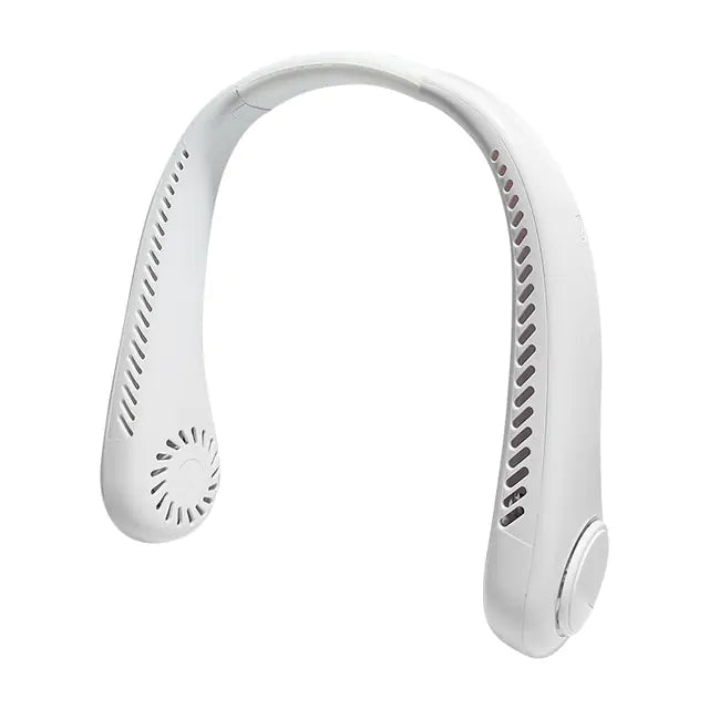 Bladeless Portable Hanging Mini Neck Fan | Hands-Free Cooling & Rechargeable