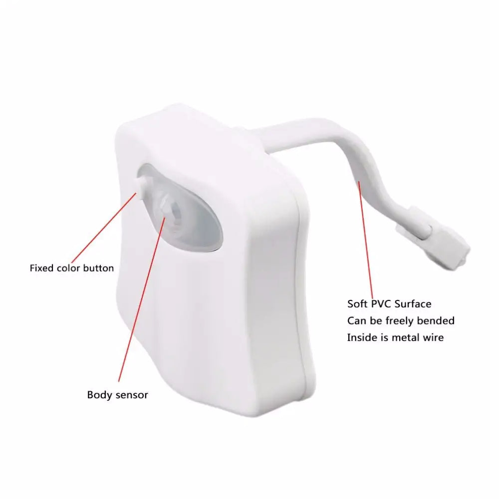 Motion Sensor Toilet Light close-up