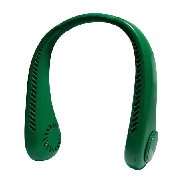 Bladeless Portable Hanging Mini Neck Fan | Hands-Free Cooling & Rechargeable