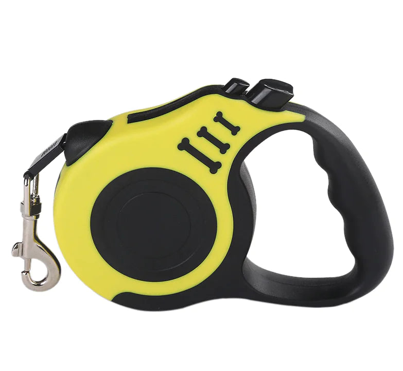 16FT Automatic Retractable Dog Leash – Durable, Tangle-Free, Color-Coded Design