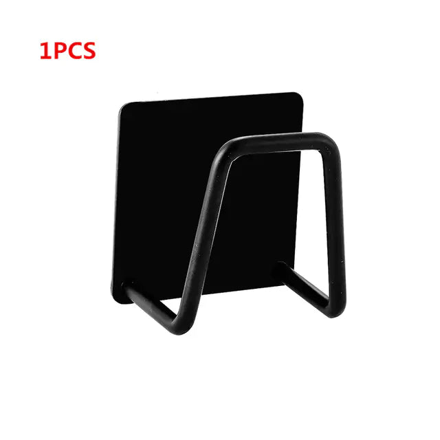 Stainless Steel Sponge Holder black 1 piece