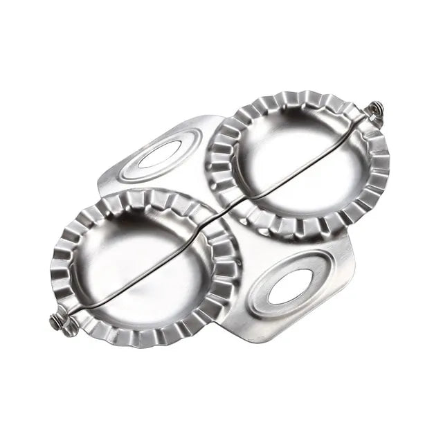 Stainless Steel Dumpling Mold, double