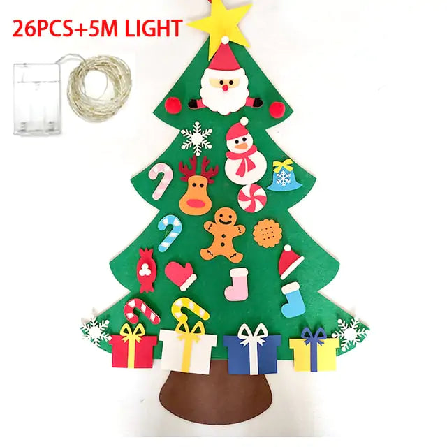 DIY Felt Christmas Tree for Kids – Perfect Holiday Activity