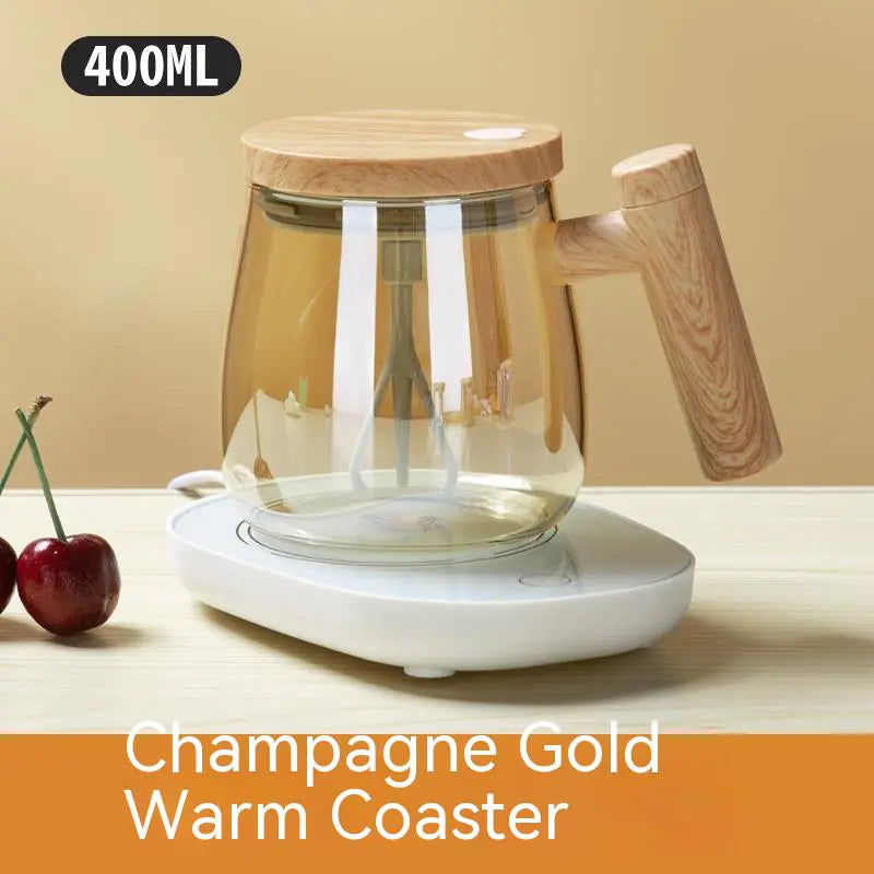Self-Stirring Coffee Mug – Effortless Mixing for Drinks and More