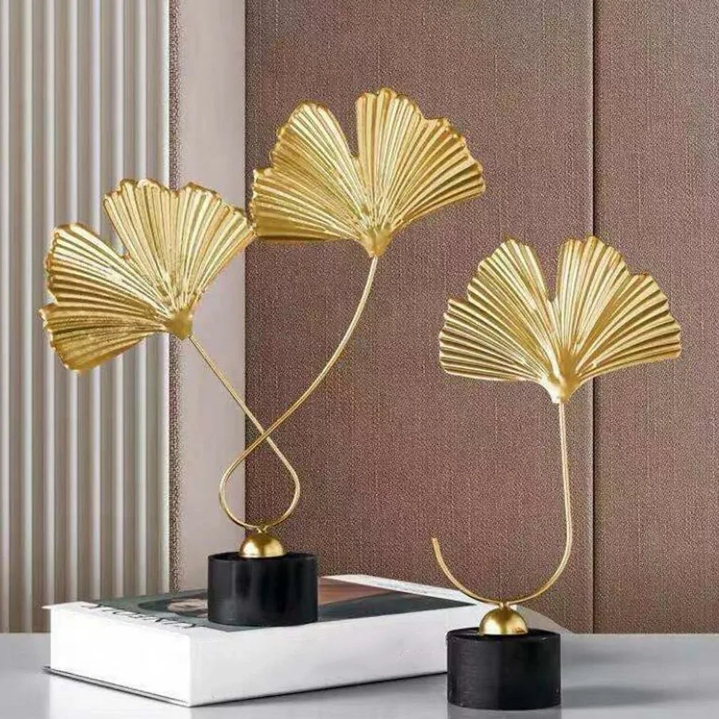 Hojas de ginkgo en miniatura