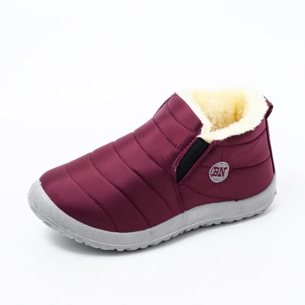 Snow Waterproof Boots - Premium Oxford Cloth Winter Footwear with Wool Lining