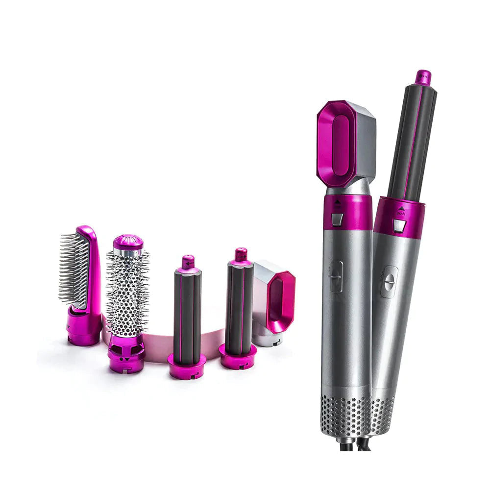 5 in 1 Hairstyler Pro – Versatile Hair Tool for Straight, Waves, Curls & Crimps
