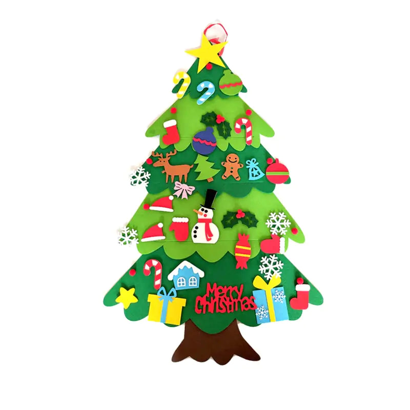 DIY Felt Christmas Tree for Kids – Perfect Holiday Activity