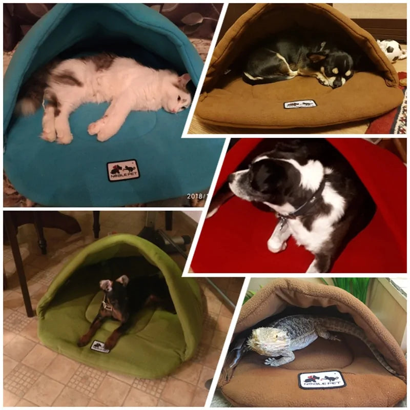 Alfombra suave de invierno para mascotas