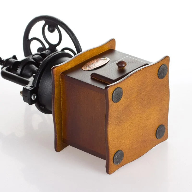 Wooden Manual Coffee Grinder - Enjoy Freshly Ground Coffee Anytime