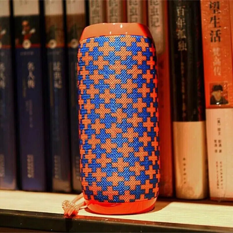 Bluetooth Speaker Wireless Waterproof Outdoor Stereo Bass USB/TF/FM Radio – Loud Sound & Durable