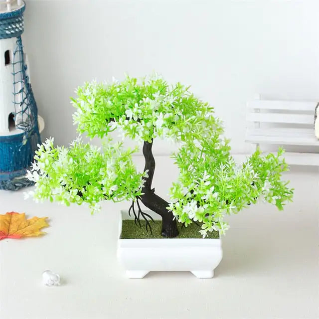 Faux Potted Bonsai Tree – Realistic & Low-Maintenance Decor