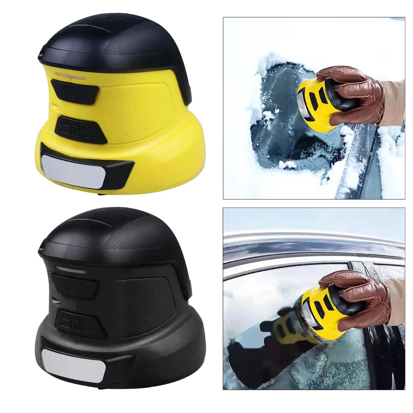 Rechargeable Car Snow Defroster – Electric Snow Scraper for Clear Windshield