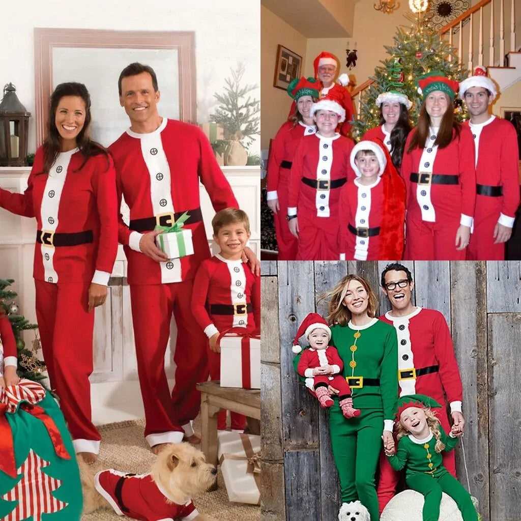 Santa Christmas Pajamas for the Family – Cozy Holiday Comfort
