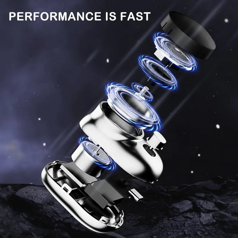 Portable Men's Electric Shaver fast performance feature