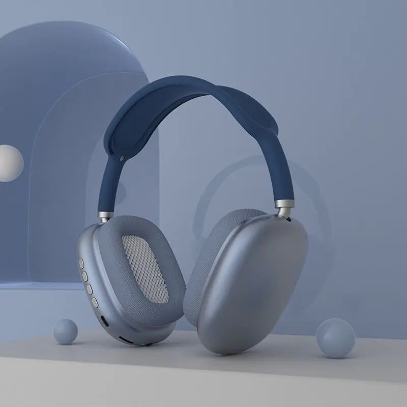 Wireless Bluetooth Headphones, blue