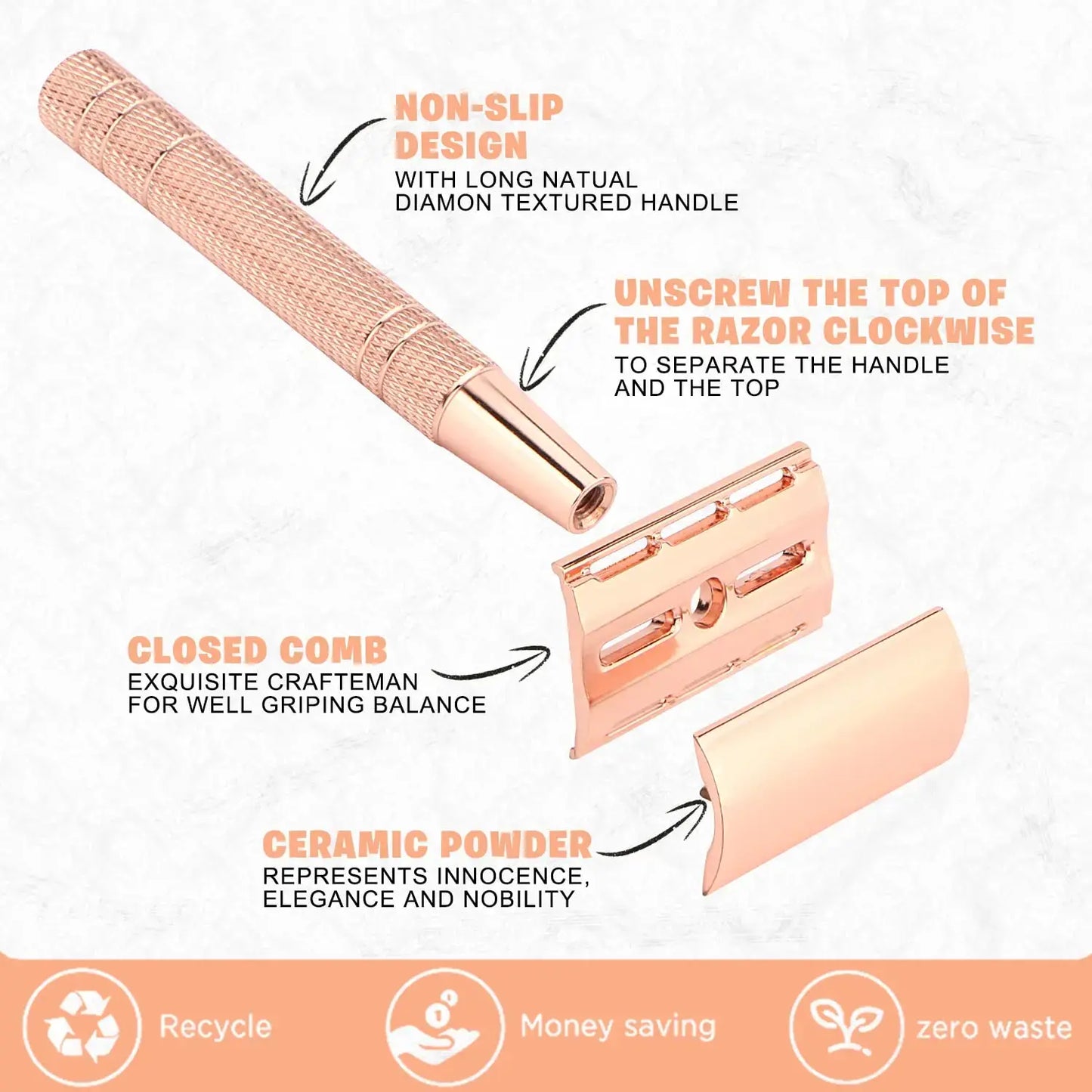 Eco-Friendly Women’s Razor details