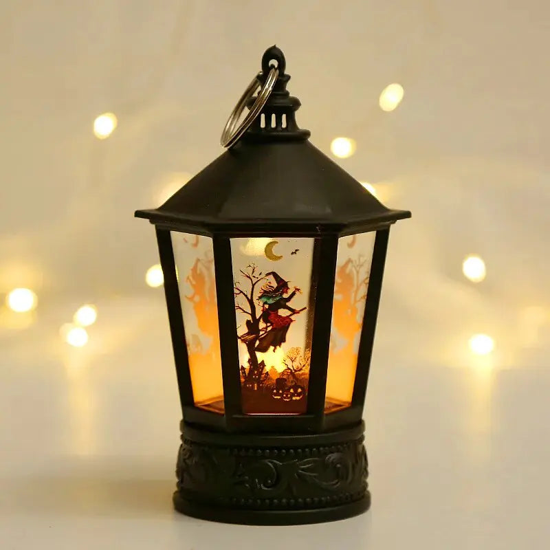 Halloween Lantern Lights with Pumpkins for Spooky Indoor and Outdoor Décor